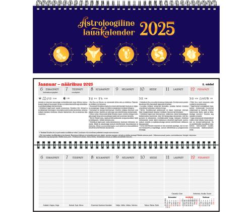 Pöytäkalenteri Astrologinen 00273