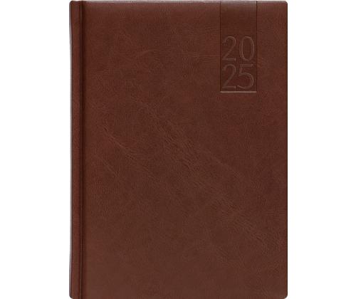 Kehyskalenteri NÄDAL A5, vaaka, kovakantinen, (PRUUN) 00030/40045