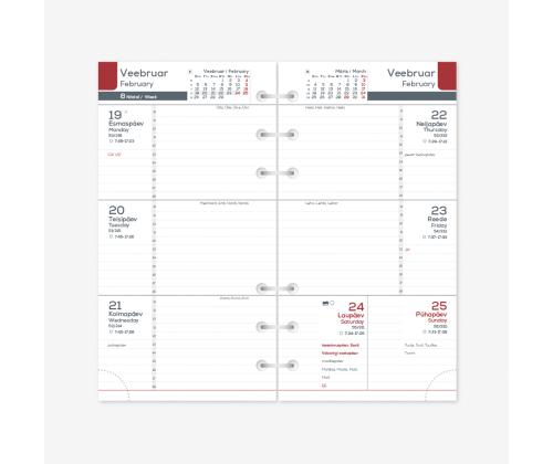 Kalenteri pad MIDI Timex Week H 2914303000