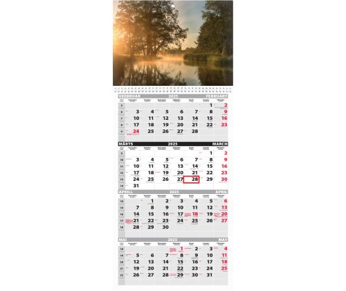 Seinäkalenteri QUATTRO, avoin koko 297x760mm (PILT nro 6) 00322/40494