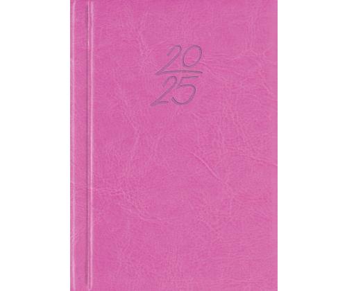 Kehyskalenteri A6 DAY, keinonahka (LILY Blush) 00029/41110