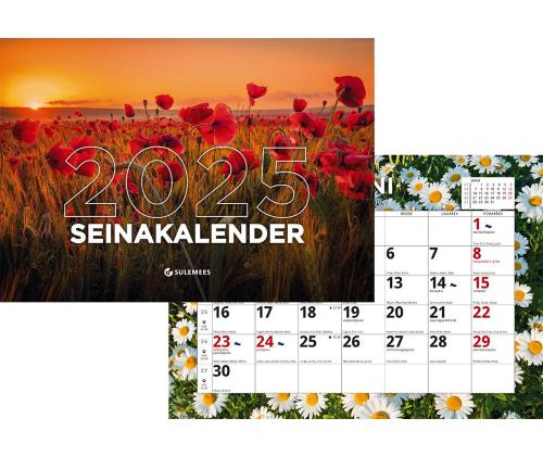 Seinäkalenteri, tavallinen A4, nidottu 00330