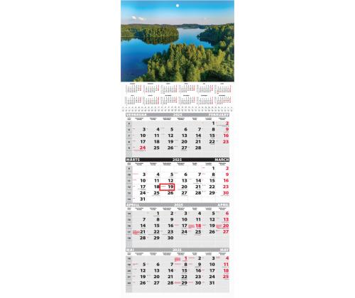 Seinäkalenteri QUATTRO, avokoko 297x760mm (PILT nr.2) 00322/40490