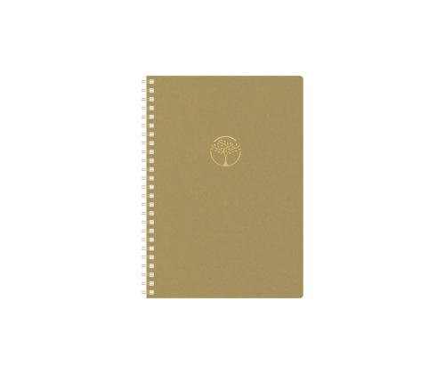 Kehyskalenteri Unika Spiral Cardboard Week H amber 2912415261