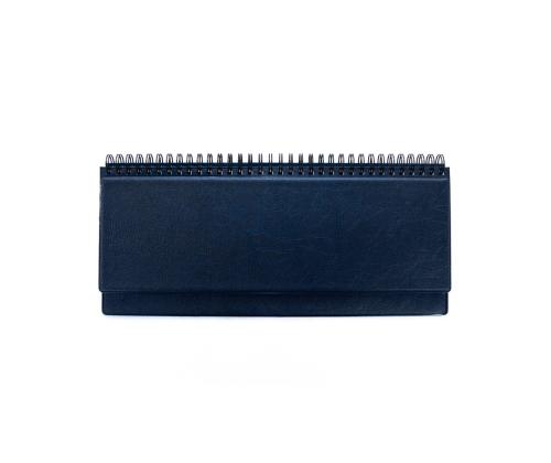 Pöytäkalenteri PVC sininen 2912856002