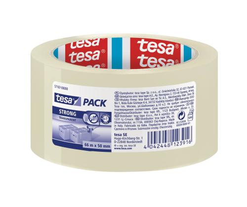 Pakkausteippi 50x66 kirkas Tesa