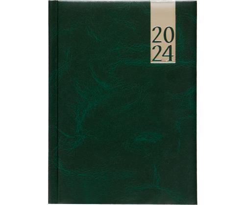 Kehyskalenteri DAY A5, kovakantinen, tekonahkakannet (DURABLE) 00035/40007