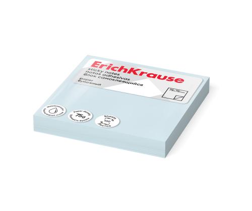 Muistipaperi ERICH KRAUSE 75x75 mm, 100 arkkia, sininen