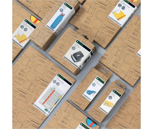 Pahvilaatikko kannella 320x310x360mm LEITZ Cozy Click & Store sininen