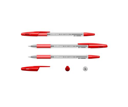 Kuulakärkikynä korkilla ERICH KRAUSE R-301 Classic 1mm punainen