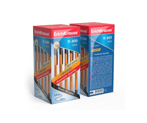 Kuulakynä R-301 Classic Erich Krause musta