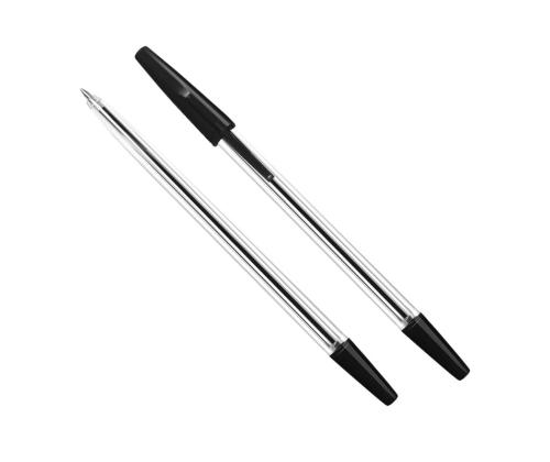 Kuulakärkikynä korkilla FOROFIS One 1mm musta