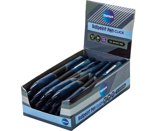 Kuulakärkikynä mekaaninen CENTRUM Click 0,7mm sininen