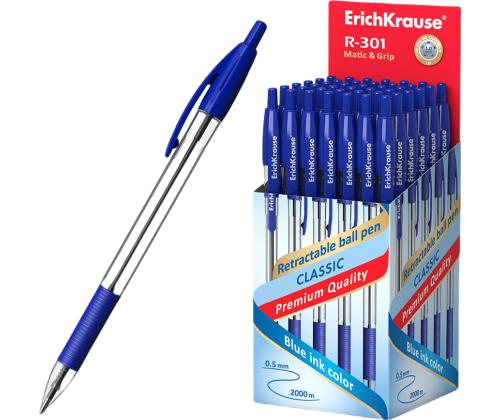 Kuulakynä R-301 Classic Matic Erich Krause sininen