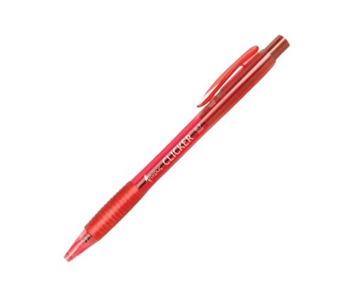 Kuulakynä Clicker punainen 0,7mm