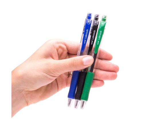 Mekaaninen kuulakärkikynä UNI-BALL Laknock Fine SN-101 0,7mm vihreä arkisto pysyvä