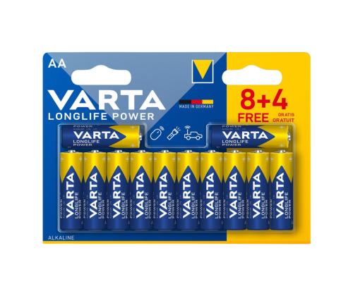 Paristot AA/LR6 VARTA LongLife Power 12 kpl
