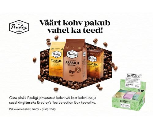 Suodatinkahvi PAULIG Presidentti Gold, 500g