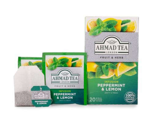 Yrttitee AHMAD minttu/sitruuna 20 kpl kirjekuoressa