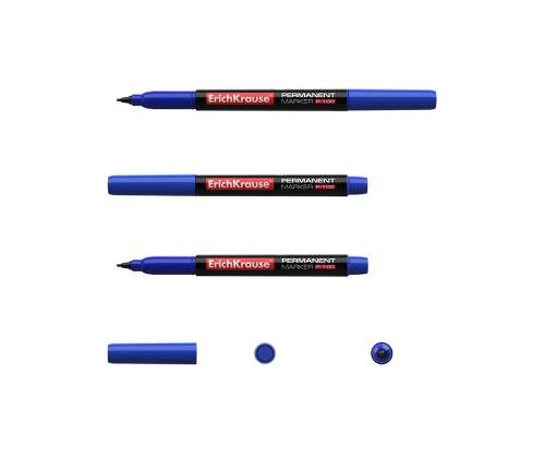 Pysyvä tussi ERICH KRAUSE P-100 0,5-2,0 mm sininen