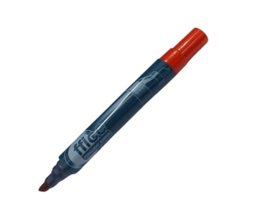 Pysyvä merkki FO punainen leikatulla kärjellä