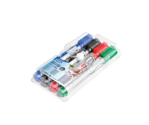 Pysyvä tussi FOROFIS 2-5mm, 4 väriä