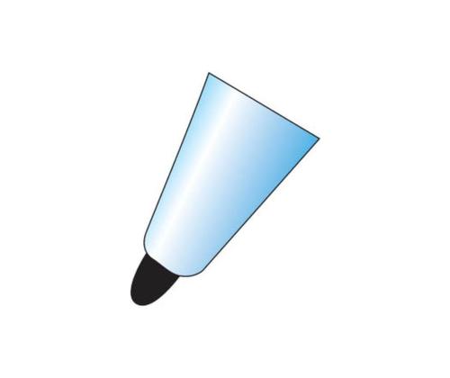 Pysyvä tussi FOROFIS 2-5mm, 4 väriä