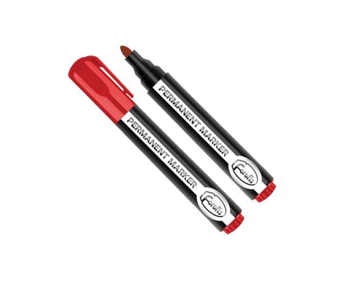 Pysyvä merkki FOROFIS 2-5mm punainen