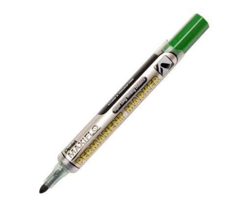 Pysyvä tussi kartiomaisella kärjellä PENTEL NLF50 vihreä