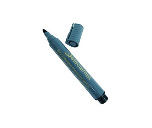 Pysyvä merkki havaittavissa metallinpaljastimella Tunnistattavissa kartiomaisella kärjellä musta