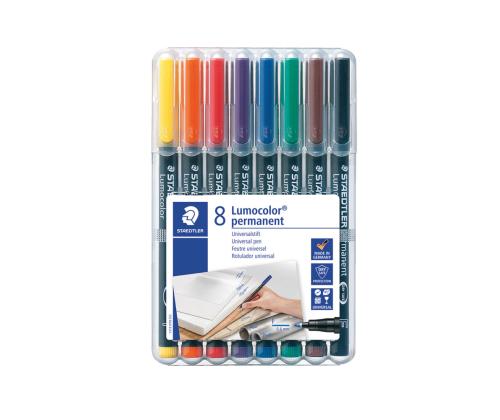 Piirtoheitinkynä Staedtler Lumocolor 318 F 8v permanent