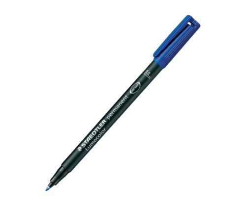 Pysyvä tussi OHP STAEDTLER Lumocolor 318 F 0,6mm sininen