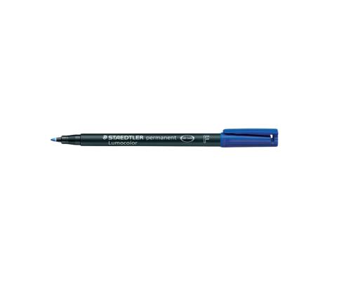Pysyvä tussi OHP STAEDTLER Lumocolor 318 F 0,6mm sininen