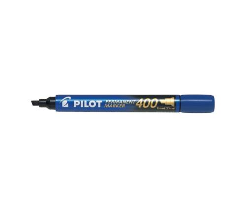 Pysyvä tussi PILOT 400, leikattu pää 4mm sininen