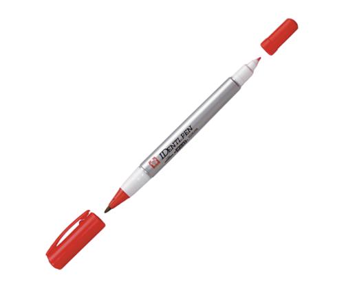 Pysyvä tussi SAKURA Identi-Pen kahdella päällä 0,4/1,0 mm punainen