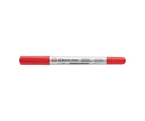 Pysyvä tussi SAKURA Identi-Pen kahdella päällä 0,4/1,0 mm punainen