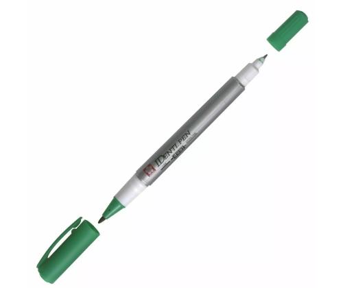 Pysyvä tussi SAKURA Identi-Pen kahdella päällä 0,4/1,0 mm vihreä
