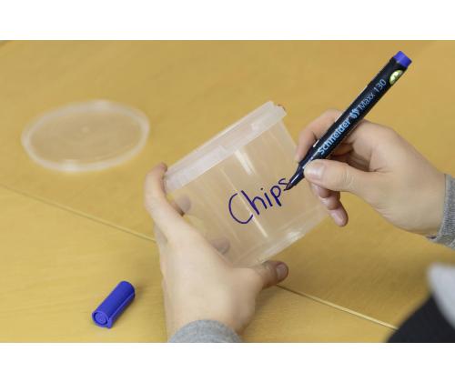 Pysyvä tussi SCHNEIDER 130 kartiomaisella kärjellä 1-3mm sininen