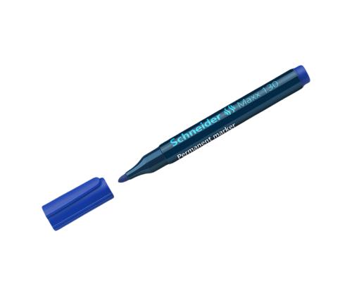 Pysyvä tussi SCHNEIDER 130 kartiomaisella kärjellä 1-3mm sininen