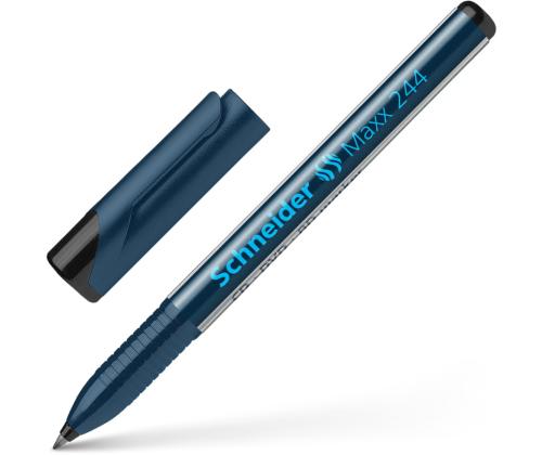 Pysyvä tussi SCHNEIDER Maxx 244 0,7mm kartiomaisella kärjellä musta