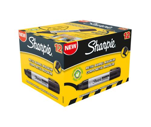 Pysyvä tussi SHARPIE King 14,8mm leikattu musta