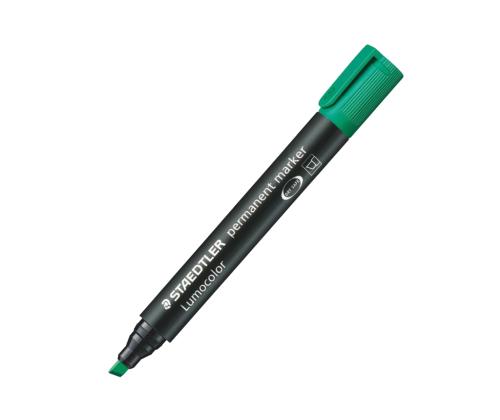 Permanentne marker STAEDTLER Lumocolor 350 lõigatud otsaga 2-5mm roheline