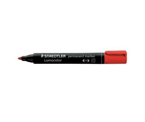 Permanentne marker STAEDTLER Lumocolor 352 koonilise otsaga 2,0mm punane