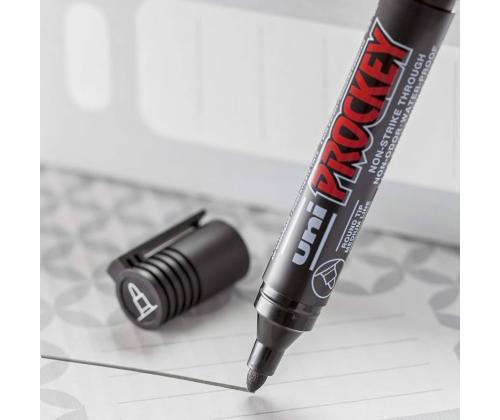 Pysyvä tussi kartiomaisella kärjellä UNI-BALL Prockey PM122 vihreä