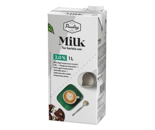 Maito PAULIG Barista 2,0% UHT 1L