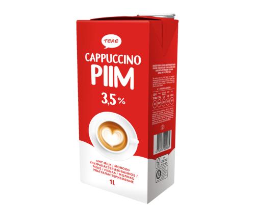Maito TERE Cappuccino tulistettu 3,2% UHT 1L