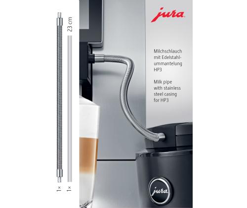 Maitoletku JURA (HP3) ruostumatonta terästä