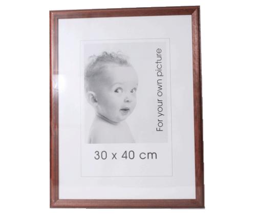 Kuvakehys 21x30cm Line Brown ruskea ruskea