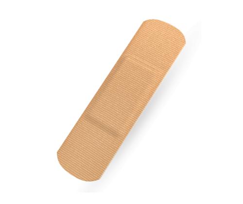 Tekstiilistä valmistettu laastarisarja 36 kpl EASY ON -pakkauksessa