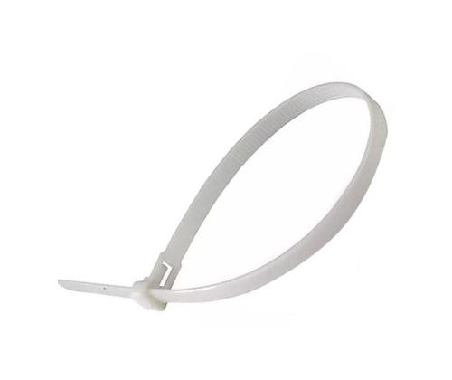 Nippusiteet  2,5x200mm valkoinen 100 kpl pakkauksessa